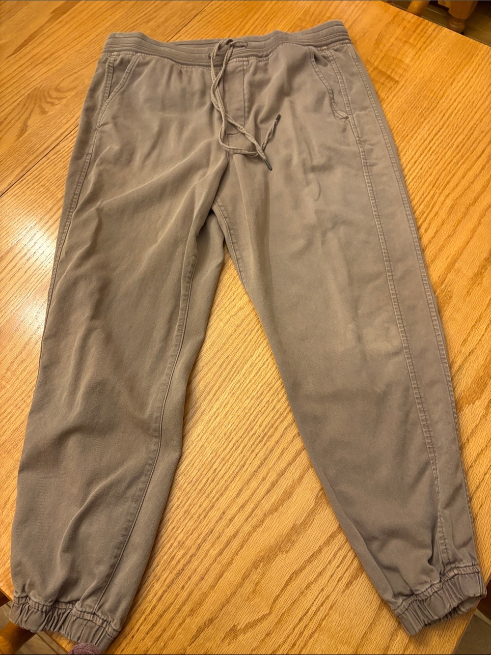 GAP Women's Taupe Drawstring Jogger Pants